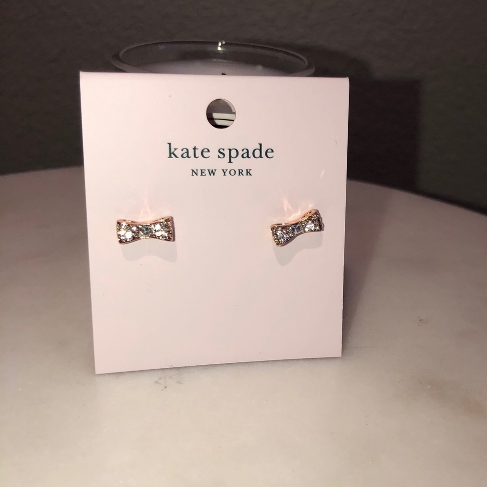 Kate Spade Pave Bow Studs
